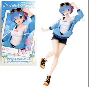 Фигурка Taito&nbsp;Re:Zero. Жизнь с нуля в альтернативном мире&nbsp;Rem Рэм&nbsp;Sporty Summer&nbsp;23&nbsp;см JAP RZ R 248 JAP RZ R 248 фото