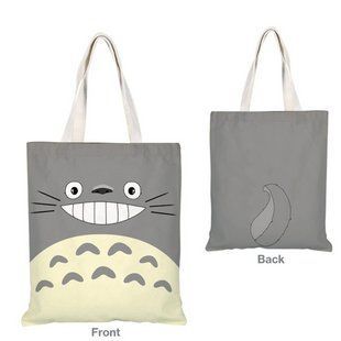 Шопер еко-сумка Мій сусід Тоторо My Neighbor Totoro 33 х 37 см двосторонній 2912925425 фото