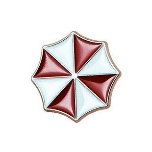 Значок пін Resident Evil Umbrella Обитель зла Амбрелла 2.5 см 2956735217 фото