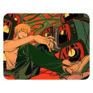 Килимок для миші GeekLand Людина Бензопила Chainsaw Man 240 x 200 x 2 мм MP CM 08 MP CM 08 фото