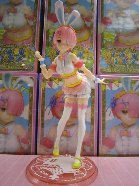 Фигурка Taito Rаm Re Zero Рам&nbsp;Пасхальный кролик Жизнь в альтернативном мире с нуля&nbsp;23 см&nbsp;WST RZ 22.121 WST anime RZ 22.121 фото