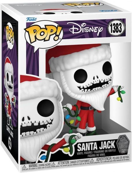 Фигурка Funko Pop Фанко поп Jack The Nightmare Before Christmas Джек Кошмар перед рождеством 10 см JS NBC 1383 JS NBC 1383 фото