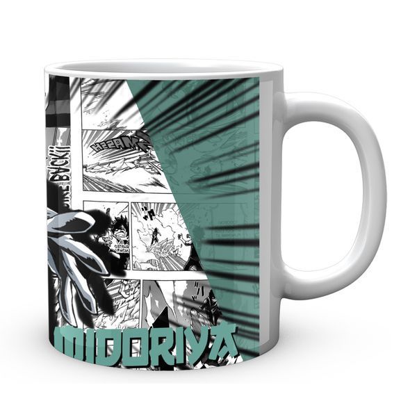 Кухоль GeekLand&nbsp;Моя геройська академія My Hero Academia Ізуку Мідорія на фоні манги MHA 02.518 MHA 02.518 фото