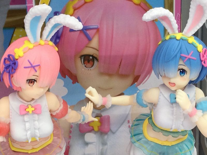Фигурка Taito Rаm Re Zero Рам&nbsp;Пасхальный кролик Жизнь в альтернативном мире с нуля&nbsp;23 см&nbsp;WST RZ 22.121 WST anime RZ 22.121 фото
