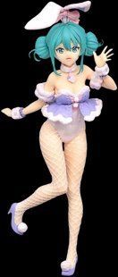 Фигурка FuRyu BiCute Вокалоид Хацунэ Мику Bunnies Figure VOCALOID Hatsune Miku Rabbit 24 см FR BC BGV HMR 24 FR BC BGV HMR 24 фото