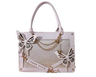 Сумка в стиле Лолита белая Lolita Bag White 35x25x10 см 2709443113 фото