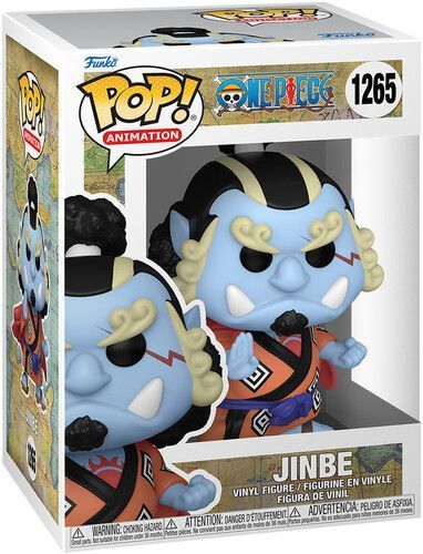 Фигурка Funko Pop Ван Пис Джимбей One Piece Jinbe 10 см OP J 1265 OP J 1265 фото