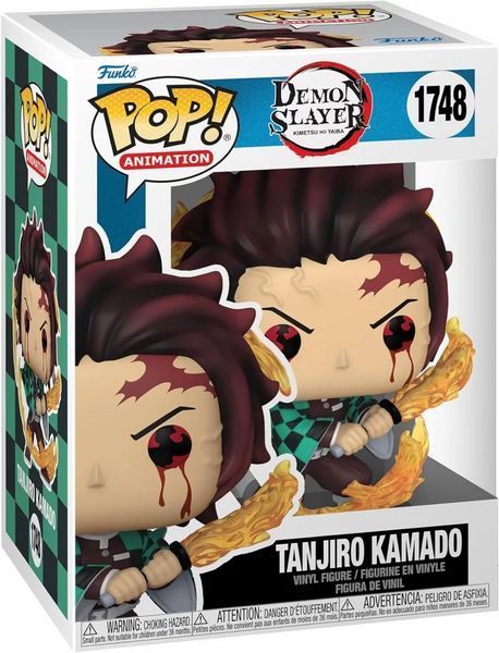 Фігурка Funko Pop Клинок, що розсікає демонів Танджиро Demon Slayer Tanjiro 10 см DS TK 1748 DS TK 1748 фото