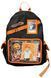 Рюкзак стильный оранжевый с прозрачными отсеками&nbsp;Stylish Backpack Orange 43x33 2709325154 фото 1