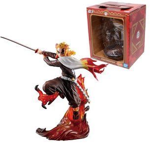 Фігурка Bandai Клинок розсікаючий демонам Кедзюро Ренгоку Demon Slayer Kyojuro Rengoku 19 см WST DS KR WST DS KR фото