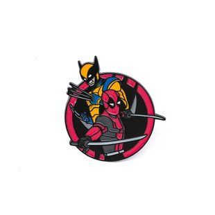 Значок пін Дедпул і Росомаха Deadpool & Wolverine 3,5 см 2957677428 фото