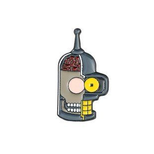 Значок Футурама Бендер Futurama Bender CH FT 03 CH FT 03 фото
