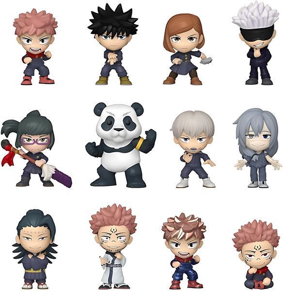Фігурка Funko Mystery Minis Jujutsu Kaisen Магічна Битва Одна секретна фігурка 8 см FMM JK FMM JK фото