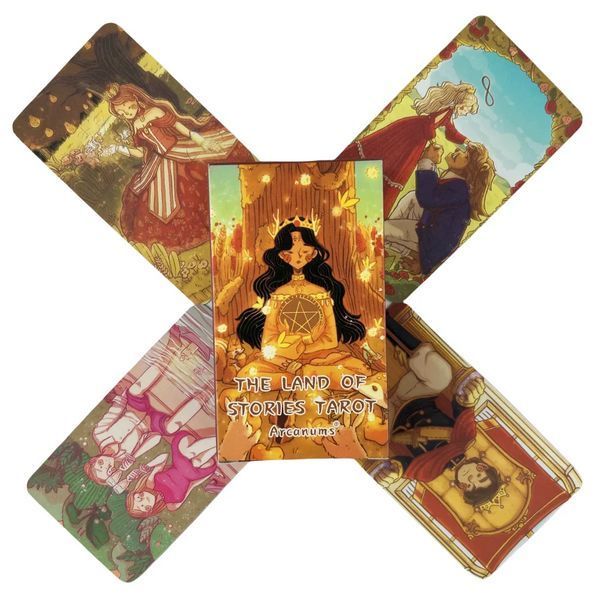 Карты Таро Tarot Deck Страна историй The Land Of Stories 78 штук в комплекте 10 см 2759173120 фото