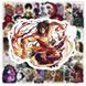 Стикерпак Атака титанов Набор наклеек GeekLand Attack on Titan 50 штук 2423732276 фото 6