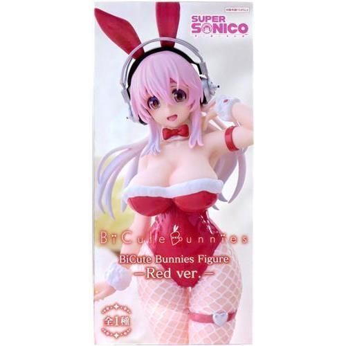 Фигурка FuRyu Super Sonico&nbsp;BiCute Bunnies&nbsp;Супер Сонико&nbsp;милый кролик&nbsp;30 см 2950164546 фото