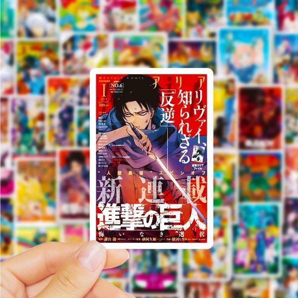 Стикерпак Эпоха манги: Легенды и герои Набор наклеек GeekLand Manga Era: Legends and Heroes 250 штук 2429290920 фото