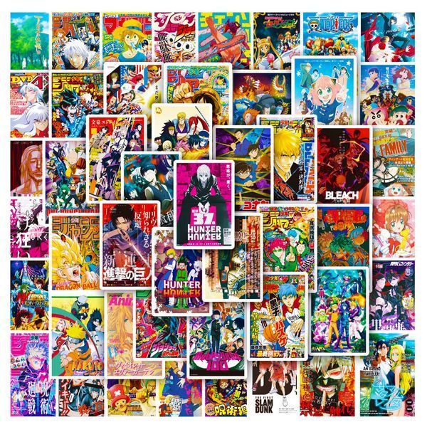Стикерпак Эпоха манги: Легенды и герои Набор наклеек GeekLand Manga Era: Legends and Heroes 250 штук 2429290920 фото