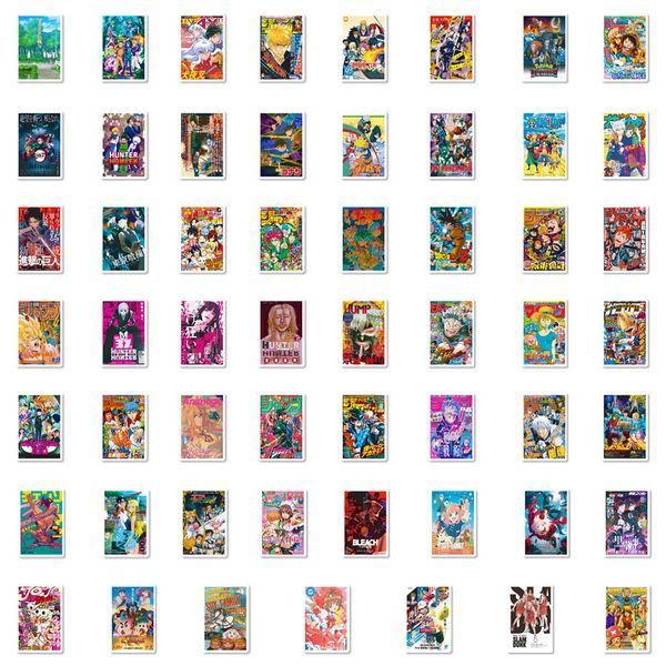 Стикерпак Эпоха манги: Легенды и герои Набор наклеек GeekLand Manga Era: Legends and Heroes 250 штук 2429290920 фото