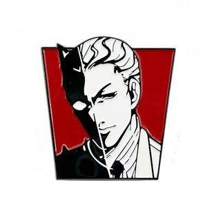 Значок пін Неймовірні пригоди ДжоДжо Йошикаге Кіра JoJo's Bizarre Adventure Yoshikage Kira 4 см 2979324709 фото