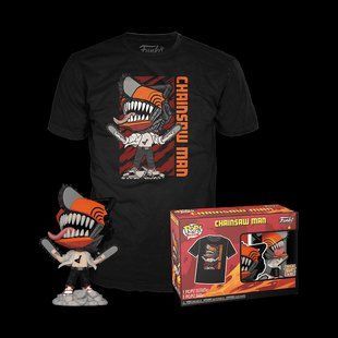 Фигурка Funko Pop Человек-бензопила Дэнджи с футболкой M Chainsaw Man Denji 10 см FP CM TD M 1804 FP CM TD M 1804 фото