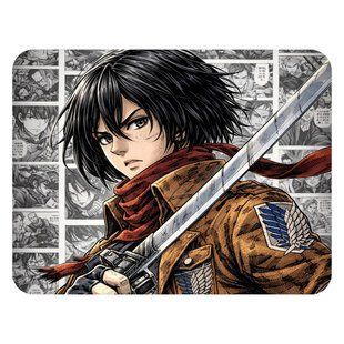 Коврик для мыши GeekLand Атака титанов Attack on Titan 240 x 200 x 2 мм MP AT 06 MP AT 06 фото