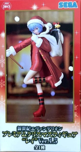 Фигурка Sega Евангелион Рей Аянами Evangelion Rei Ayanami Christmas Figure 19 см S E RA C 19 S E RA C 19 фото