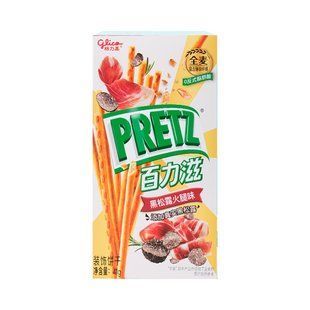 Палочки со вкусом черного трюфеля и ветчины Glico Pretz Black Truffle Ham, 41 г 2724416941 фото