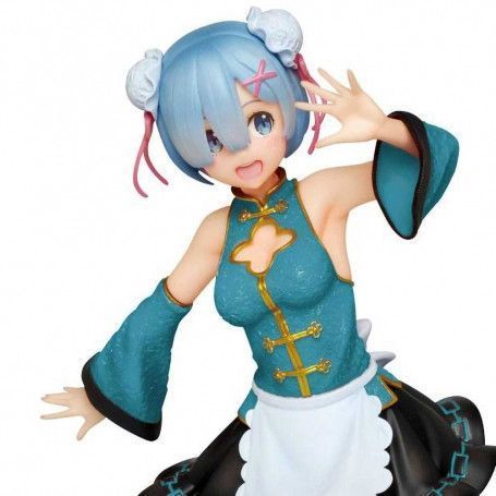 Фигурка Taito Rem Re Zero Рем Жизнь в альтернативном мире с нуля&nbsp;Prize Figure в бирюзовом 20 смRZ 22.115 WST anime RZ 22.115 фото