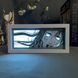 Світильник багатошаровий нічник 3D з ефектом аніме Наруто Неджі Naruto Neji на пульті керування 20 см 2915877981 фото 1