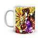 Кружка GeekLand Неймовірні пригоди ДжоДжо JoJo's Bizarre Adventure Джотаро Куджо Колаж Промені JJ 02.422 JJ 02.422 фото 2