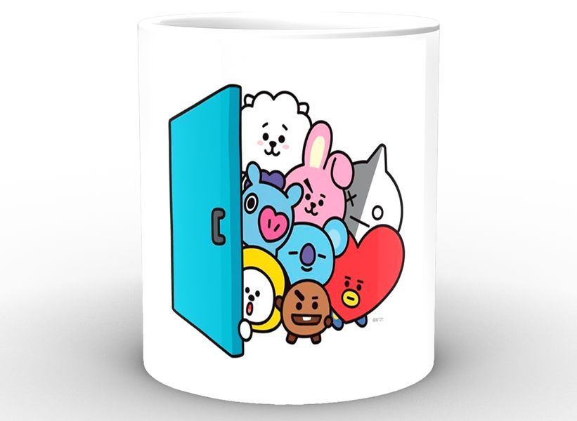 Кухоль GeekLand БТ21 звірі BT21 BTS 02.48 BTS 02.48 фото