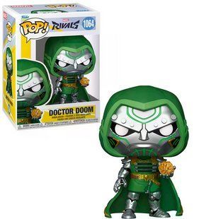 Фигурка Funko Pop Фанко Поп&nbsp;Доктор Дум Marvel Rivals Doctor Doom 10 cм FP MR DD 1064 FP MR DD 1064 фото