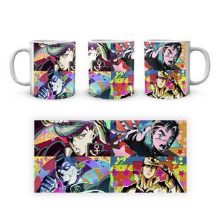 Кружка GeekLand Неймовірні пригоди ДжоДжо JoJo's Bizarre Adventure Джотаро Окуясу Джоске Коїчі JJ 02.418 JJ 02.418 фото