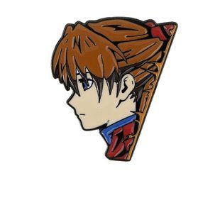 Значок пін Євангеліон Аска Evangelion Asuka 3,5 см 2956796330 фото