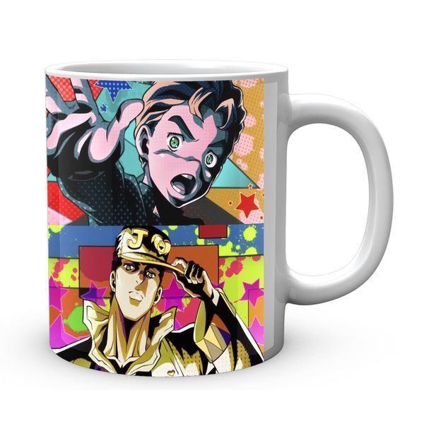 Кружка GeekLand Неймовірні пригоди ДжоДжо JoJo's Bizarre Adventure Джотаро Окуясу Джоске Коїчі JJ 02.418 JJ 02.418 фото