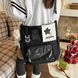 Сумка через плече Чорна Прозора Black 34х36х12 см 3026796312 фото 3