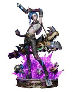 Фігурка 3D Magicca Аркейн Джинкс Arcane Jinx 33 см 3087359622 фото