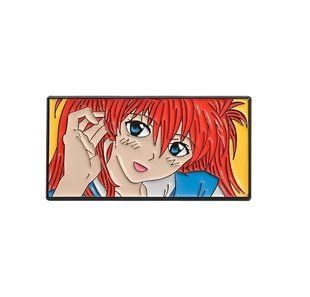 Значок пін Євангеліон Аска Evangelion Asuka 4 см 2980159698 фото