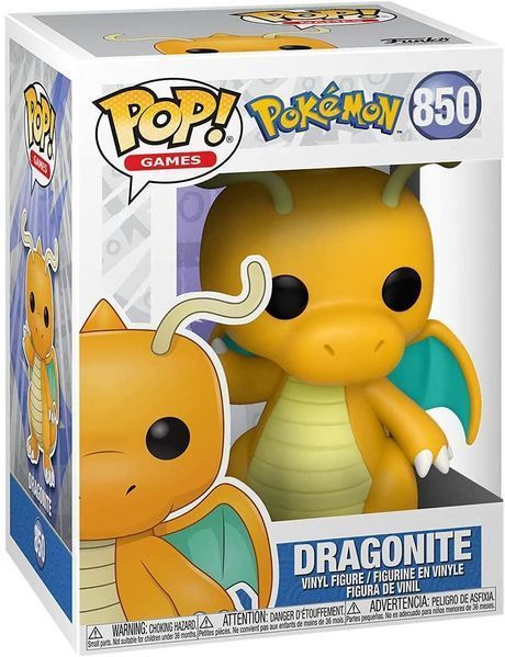 Фигурка Funko Pop Фанко Поп Pokemon Dragonite&nbsp;Покемон Драгонайт&nbsp;10см FP P D 850 FP P D 850 фото