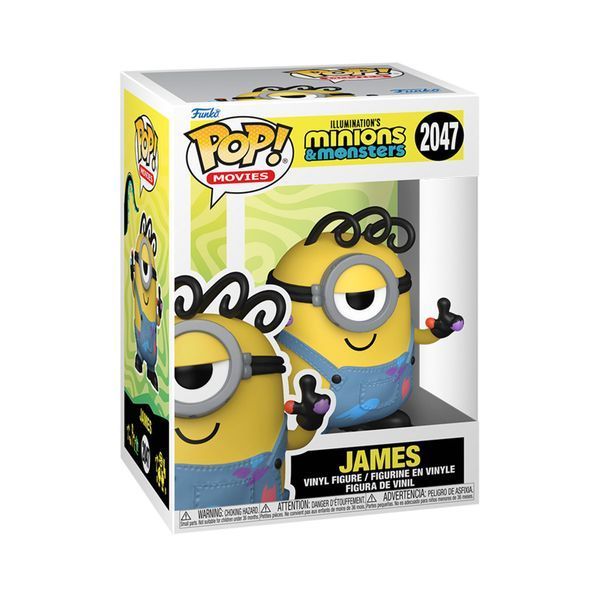 Фігурка Funko Pop Фанко Поп Посіпаки і Монстряки Джеймс Minions & Monsters James 10 см 2047 FP MAM J 2047 фото