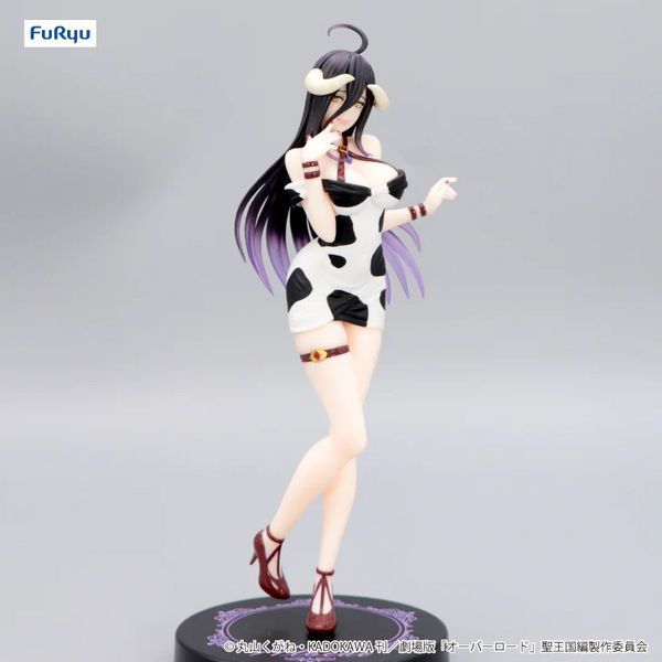 Фігурка FuRyu Оверлод Альбедо Overlord Albedo Mini Dress Cow Print Ver 22 см F O A MD 22 2 F O A MD 22 2 фото
