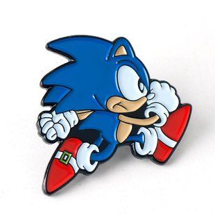 Значок пін Їжачок Сонік Sonic the Hedgehog 2,5 см 2978965770 фото