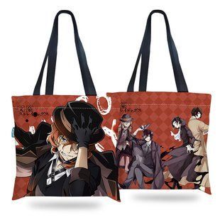 Шоппер эко-сумка Великий из бродячих псов Чуя Накахара Bungou Stray Dogs 36 х 39 см двухсторонний 2949317584 фото