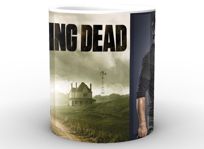 Кружка GeekLand біла Ходячі Мерці The Walking Dead Глен WD.02.009 WD.02.009 фото