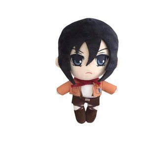 Мягкая игрушка&nbsp;Атака Титанов Микаса Аккерман Attack on Titan Mikasa Ackerman 20 см CH PL AT MA CH PL AT MA фото