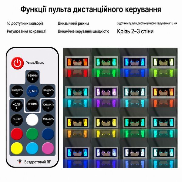 Світильник багатошаровий нічник 3D з ефектом аніме Клинок, що розсікає демонів Муічіро Токіто Demon Slayer Muichiro Tokito на NL3D DS MT фото