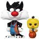 Фигурка Funko Pop Фанко Поп Space Jam Sylvester and Tweety Сильвестр и Твити 10 см SJ AW ST 1087 SJ AW ST 1087 фото 2