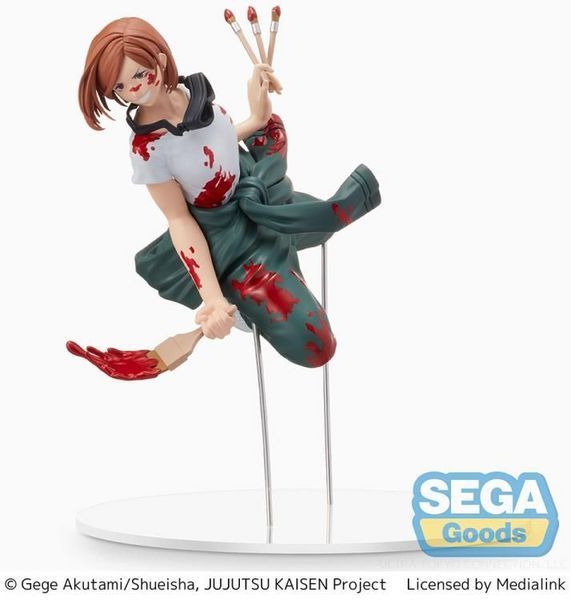 Фигурка Sega GRAFFITI&times;BATTLE Магическая битва Нобара Кугисаки Jujutsu Kaisen Nobara Kugisaki 23 см S JK NK 23 S JK NK 23 фото