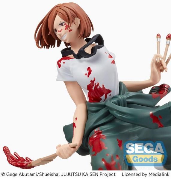 Фигурка Sega GRAFFITI&times;BATTLE Магическая битва Нобара Кугисаки Jujutsu Kaisen Nobara Kugisaki 23 см S JK NK 23 S JK NK 23 фото